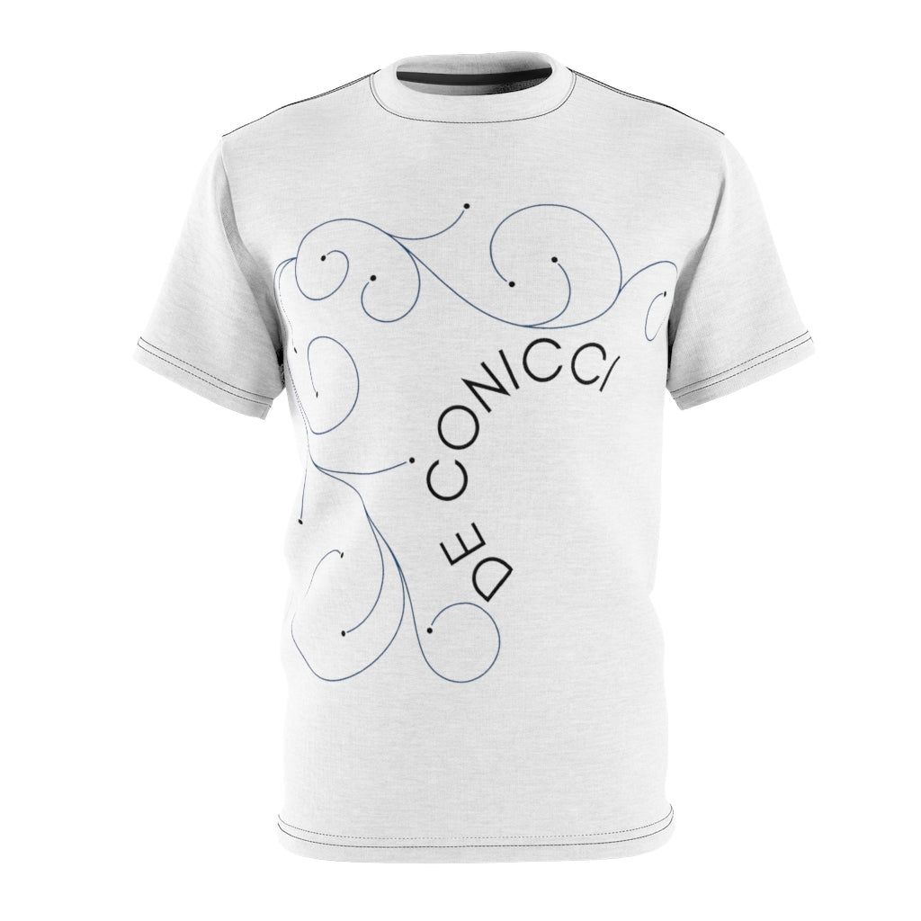 De conicci Authentic rare shirt. Luxury Vine White