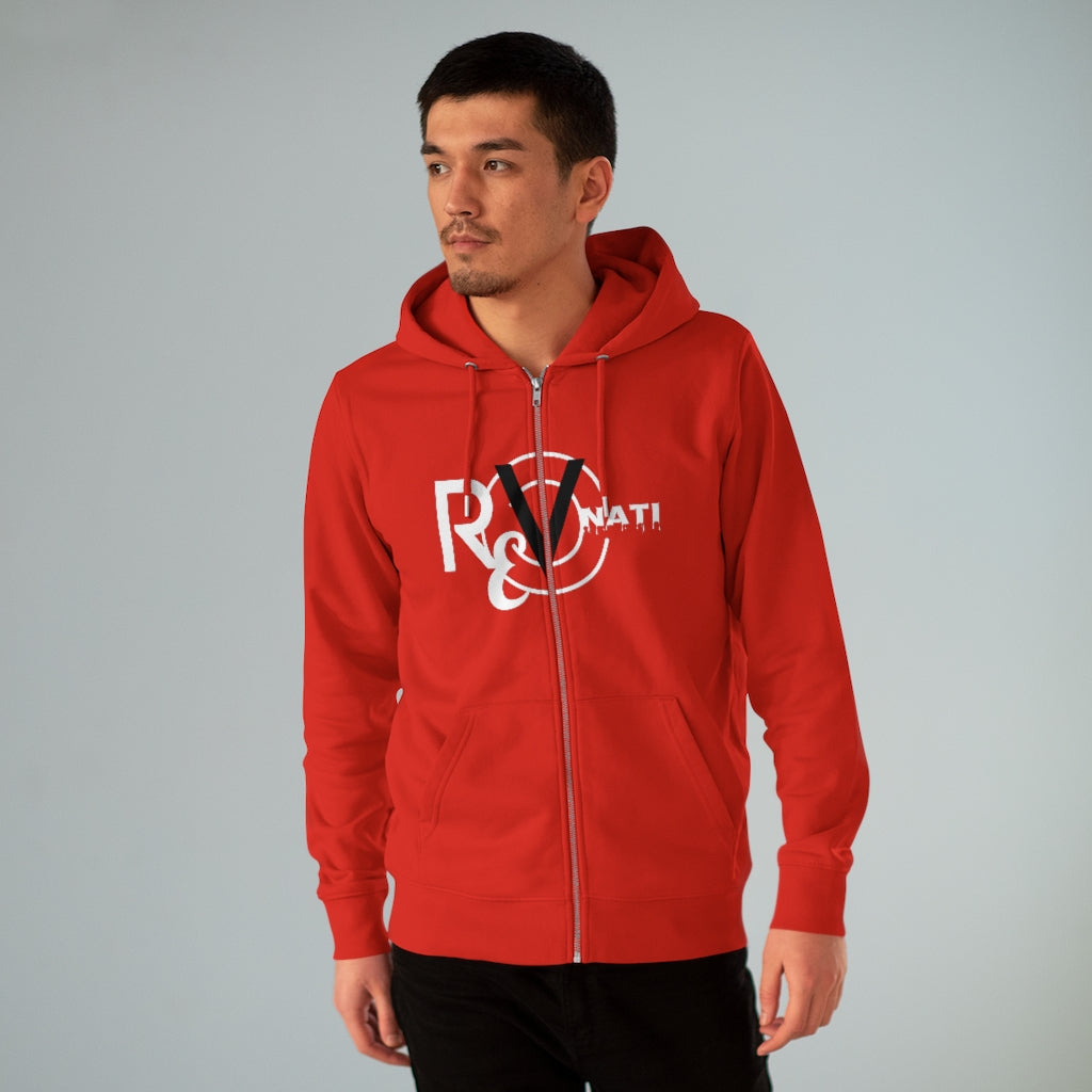 Revonati hoodie red/white black