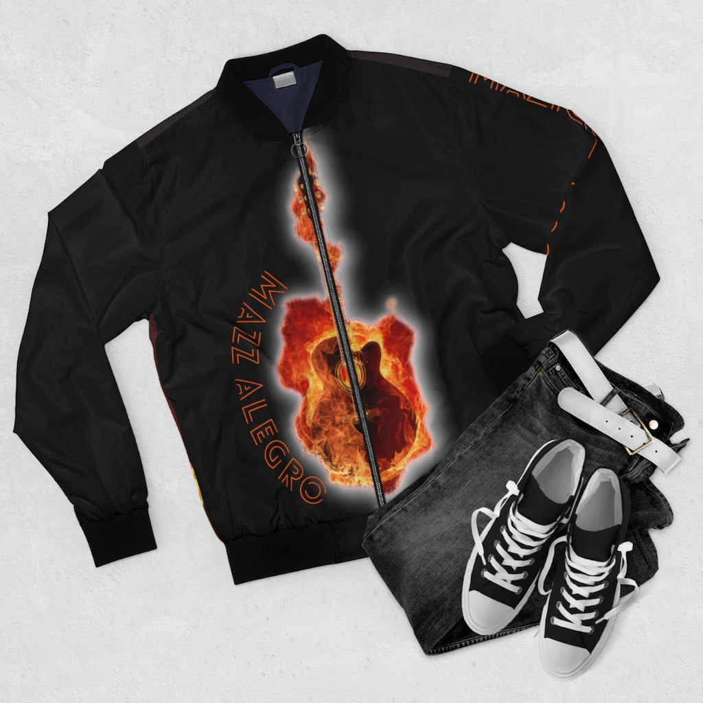 De Conicci Black Mazz Alegro Bomber Jacket