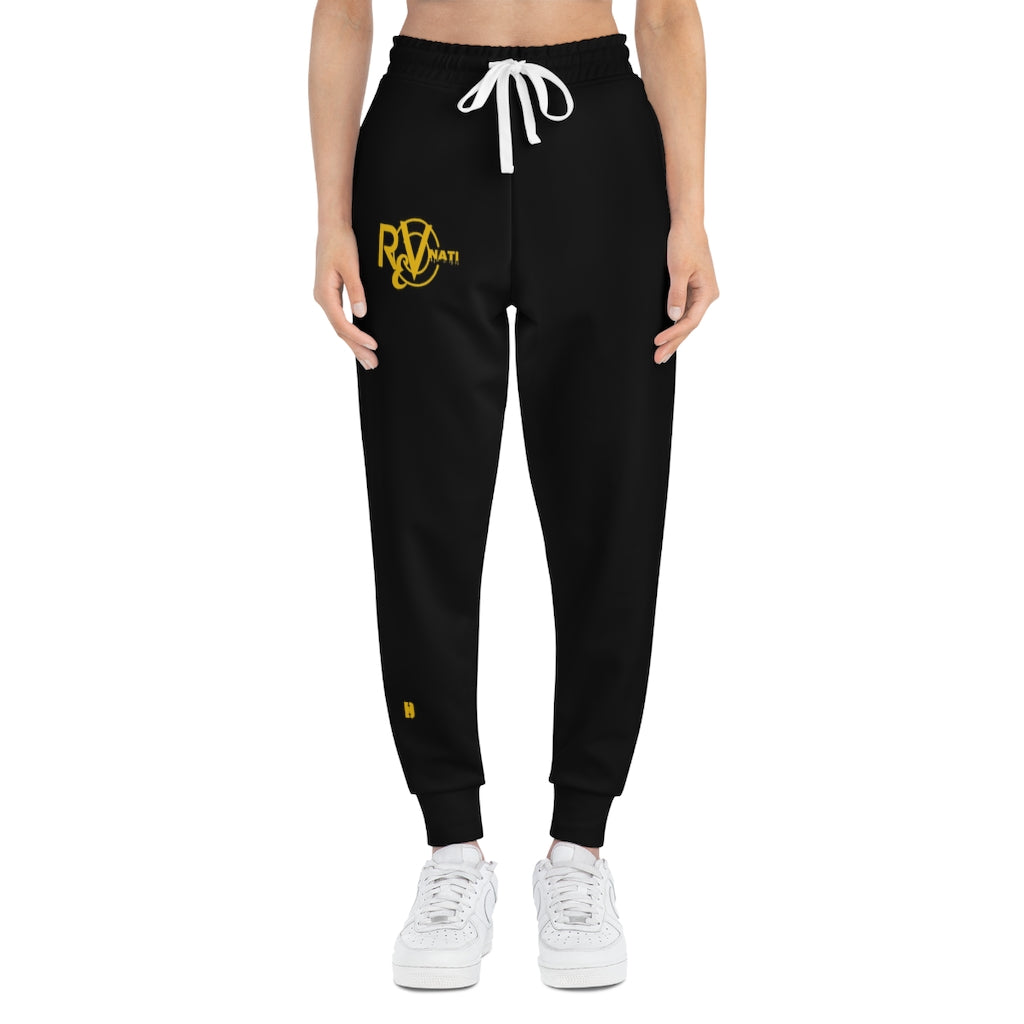Revonati Athletic Joggers black/gold