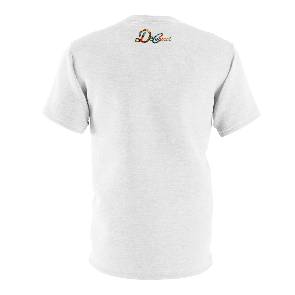 Wrap around shirt white