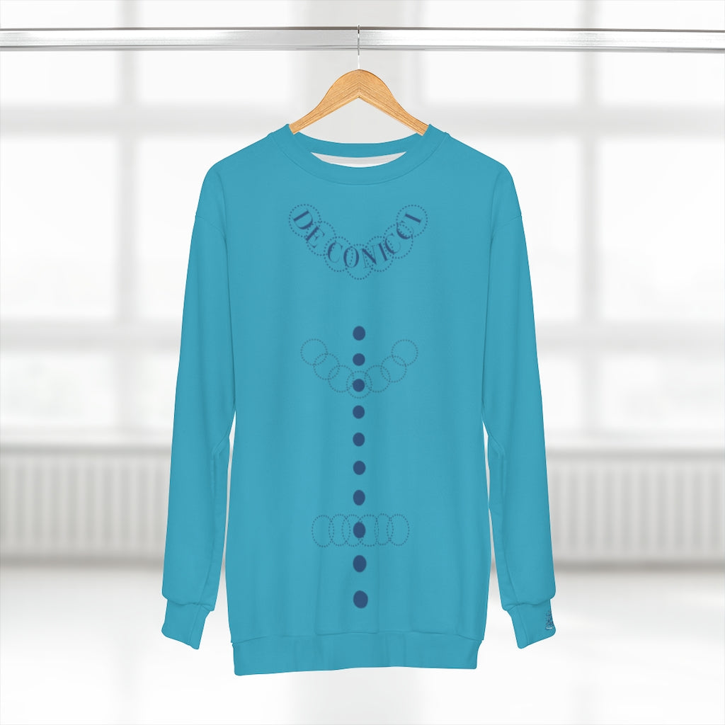De Conicci Avenue Blue long sleeve. Water Blue