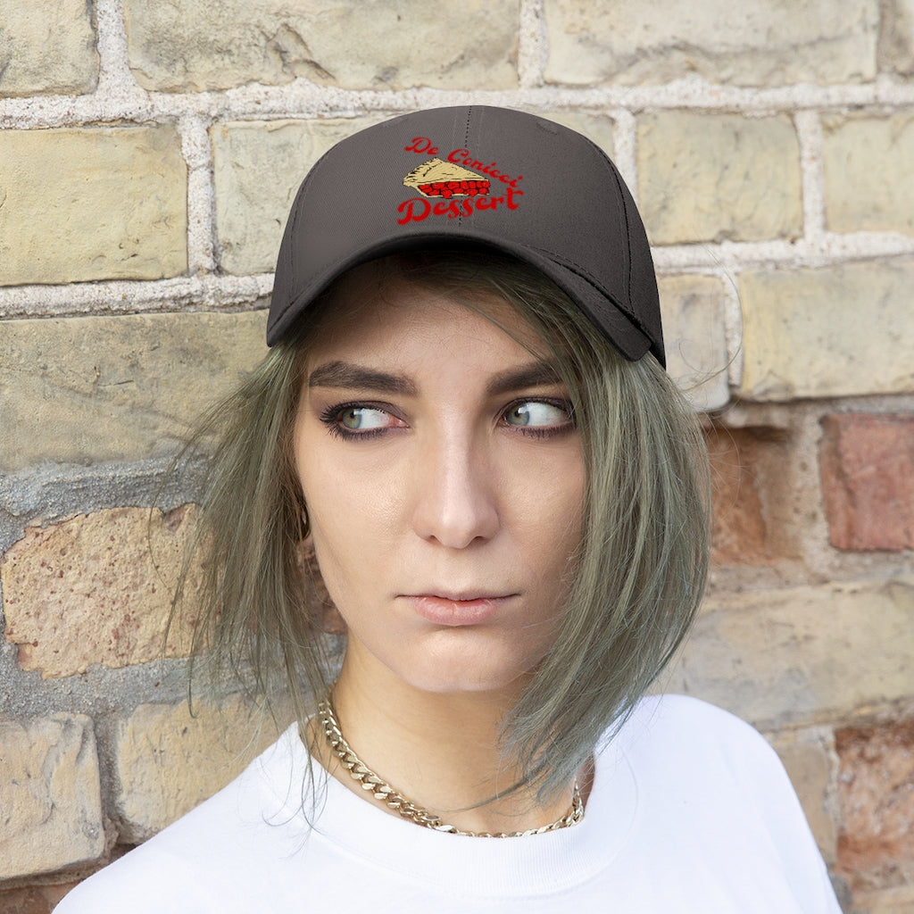 Cherry pie dessert cap gray