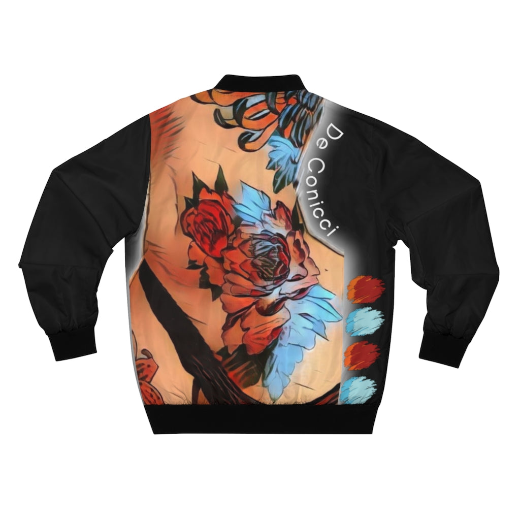 De Conicci Tattoo Bomber Jacket