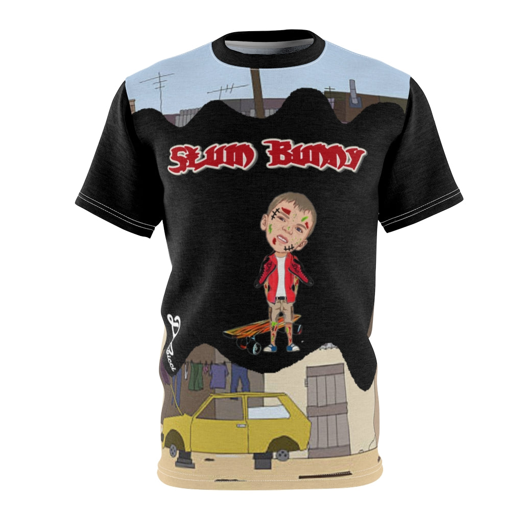 Slum Bunny short sleeve. Black