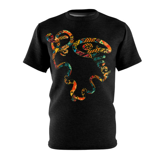 Wrap around shirt black