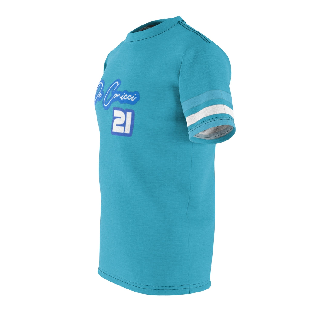 Jersey Shirt. Water Blue/Royal Blue Color Way