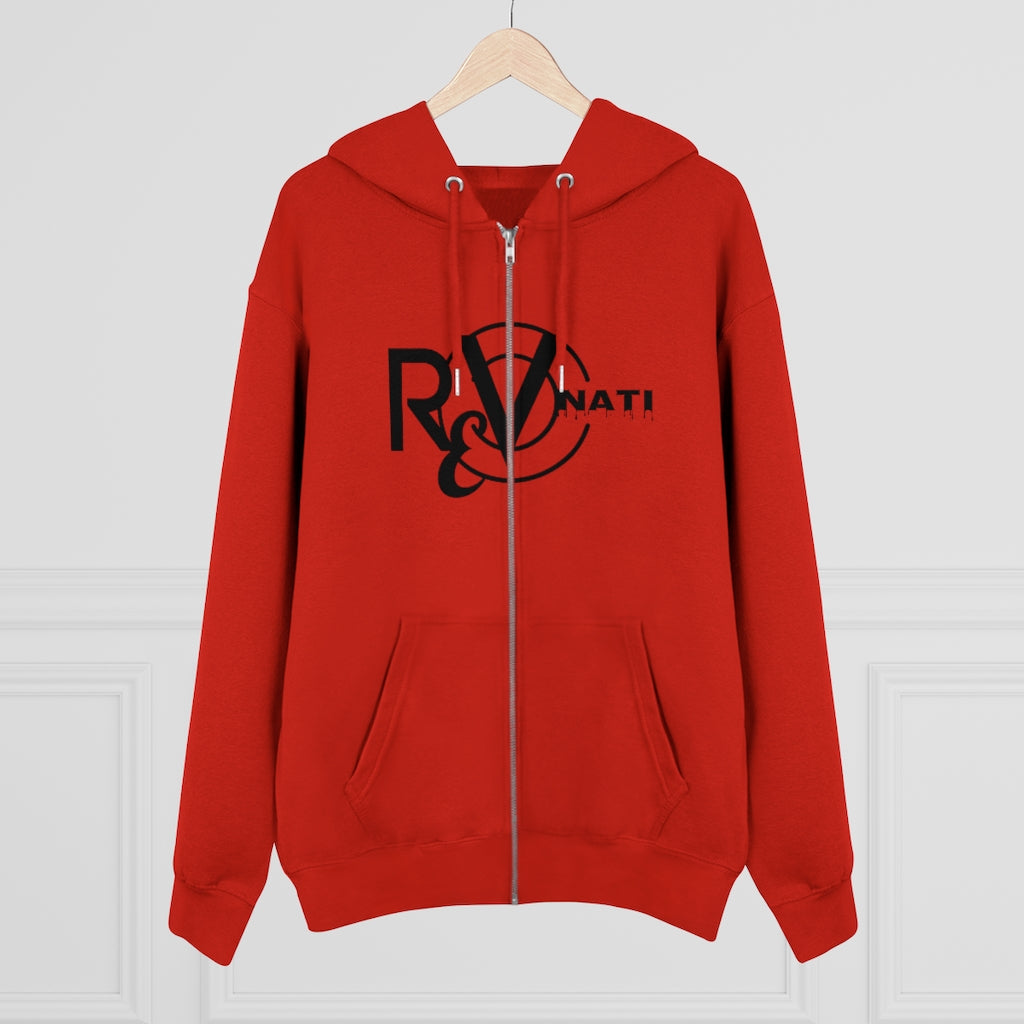 Revonati hoodie. Red/black