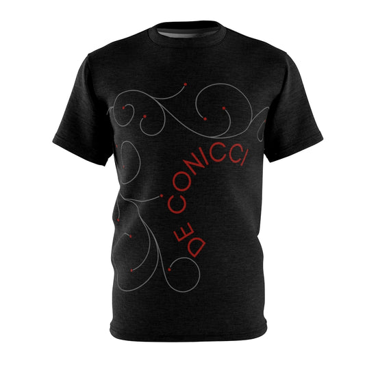 De conicci Authentic rare shirt. Luxury Vine Black