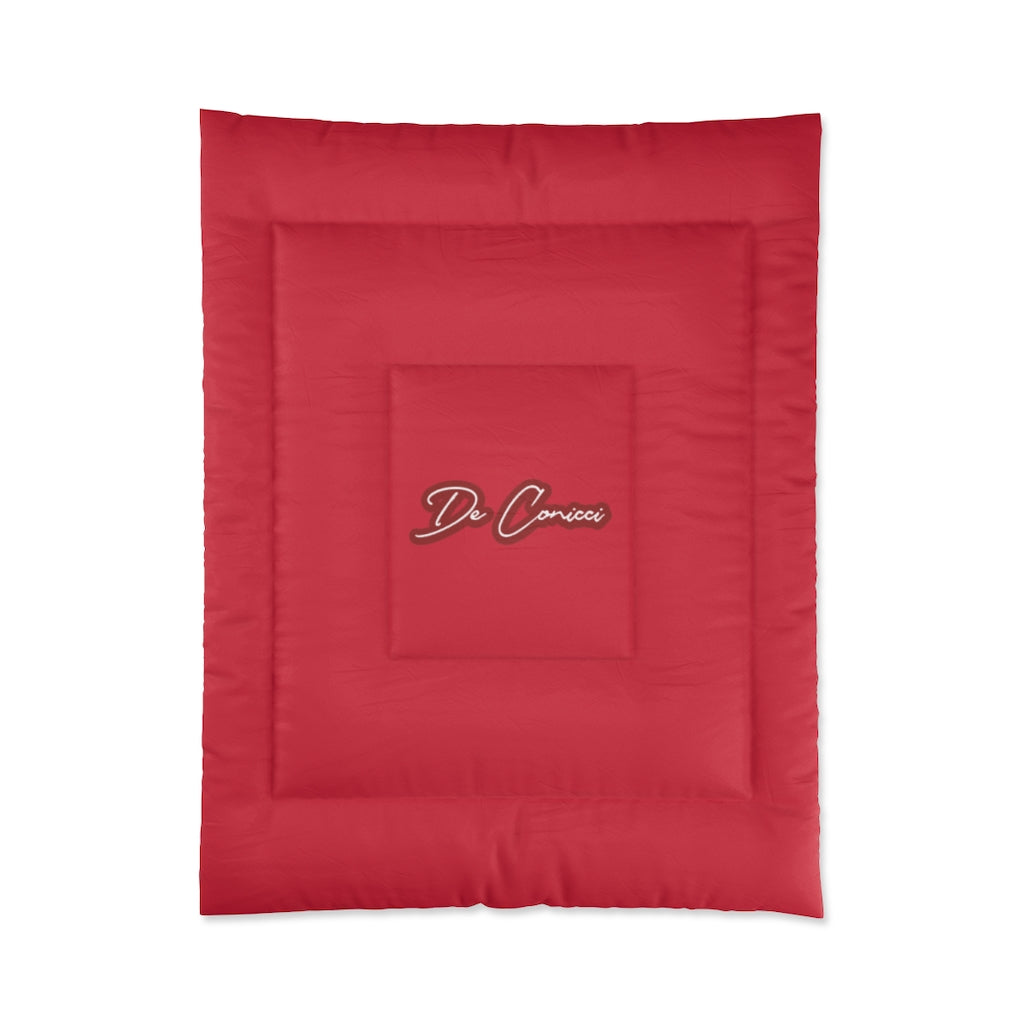 Comforter. Red