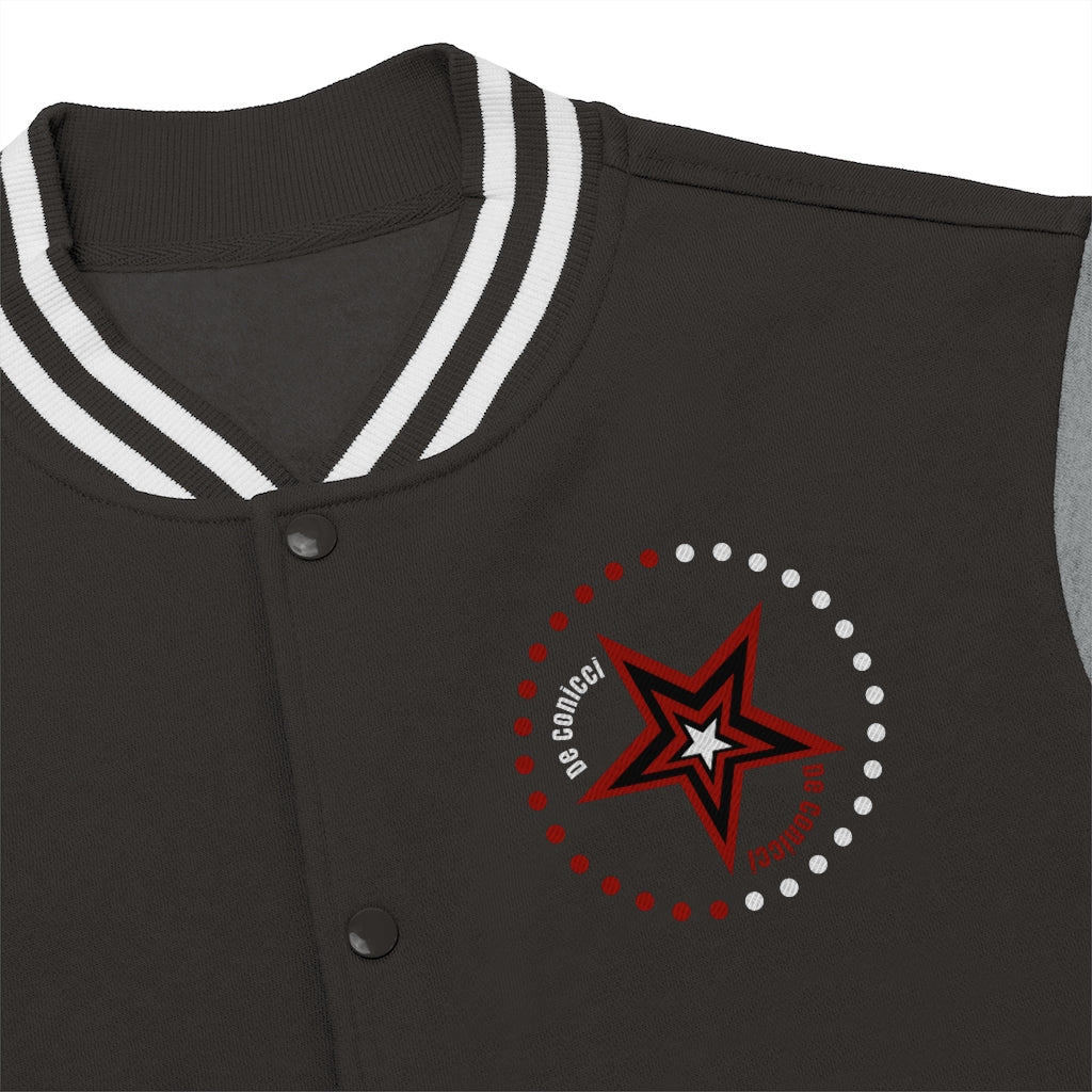 De Conicci Spiritual Bang Men's Varsity Jacket