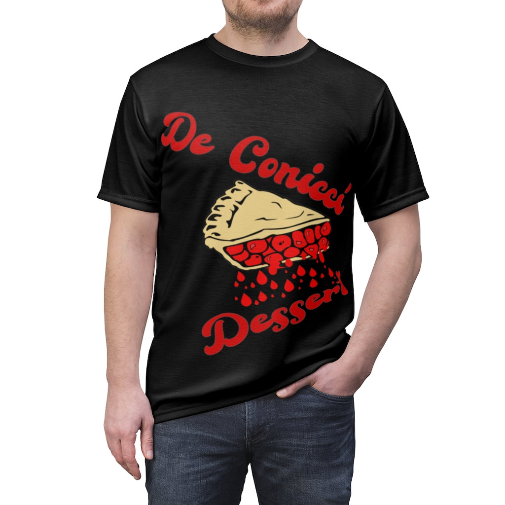 Cherry pie dessert black