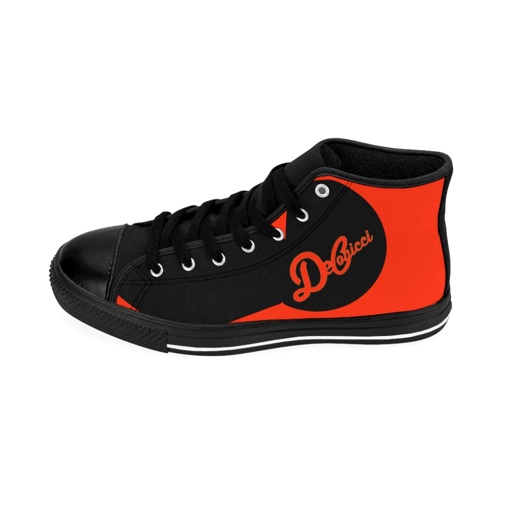 Basketball orange sneakers
