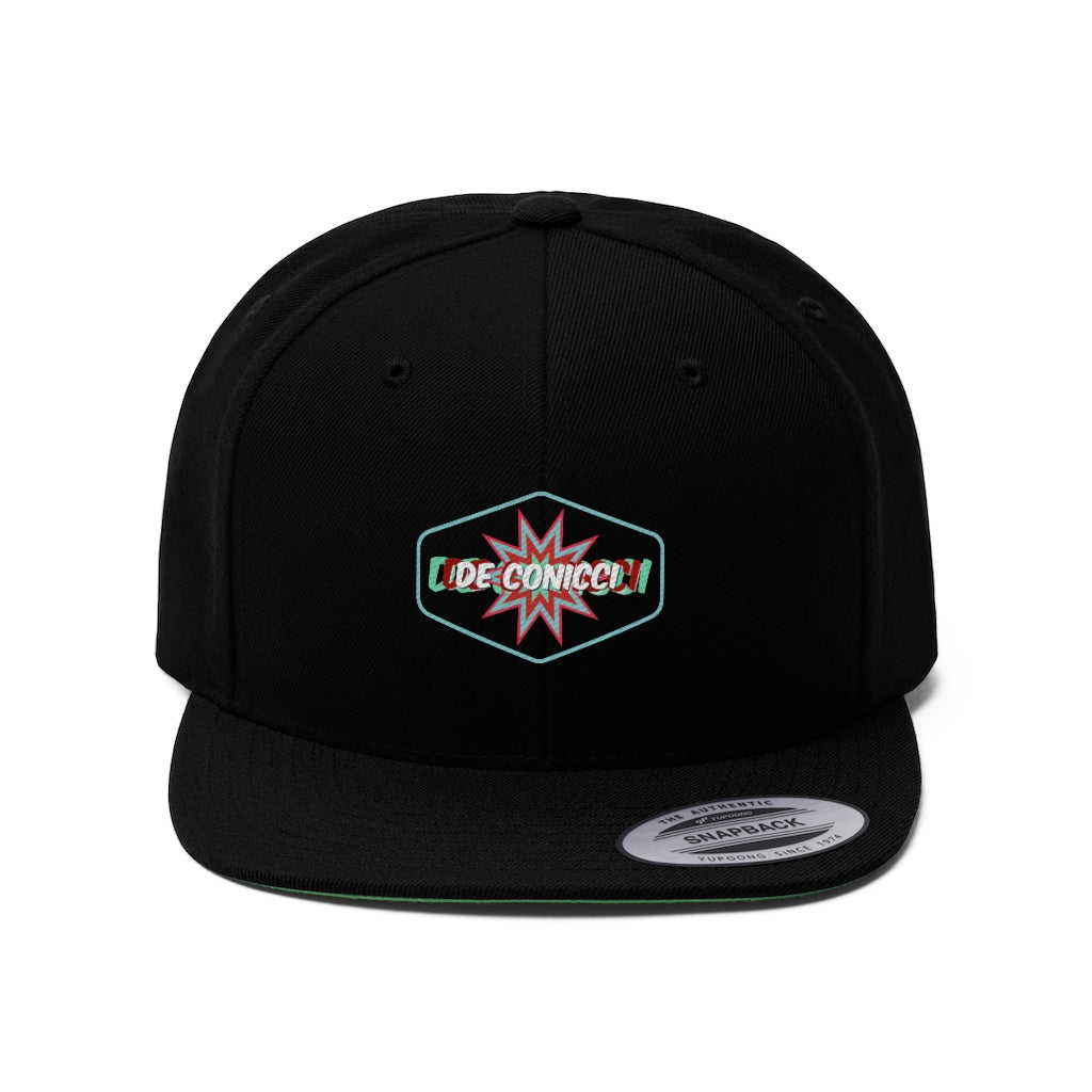 De Conicci Flat Bill Hat