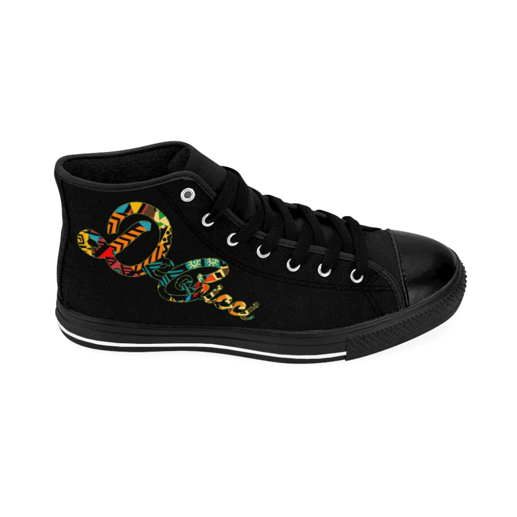 Men's High-top Beach Color Sneakers