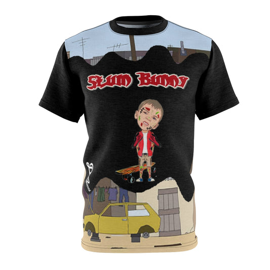 Slum Bunny short sleeve. Black
