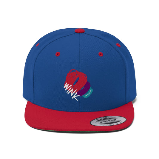 Wink Flat Bill Hat
