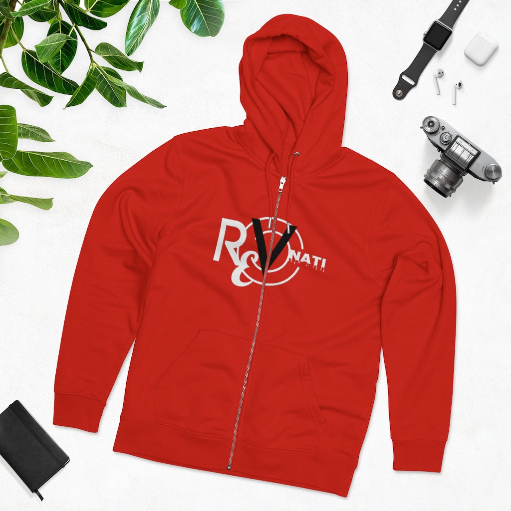 Revonati hoodie red/white black