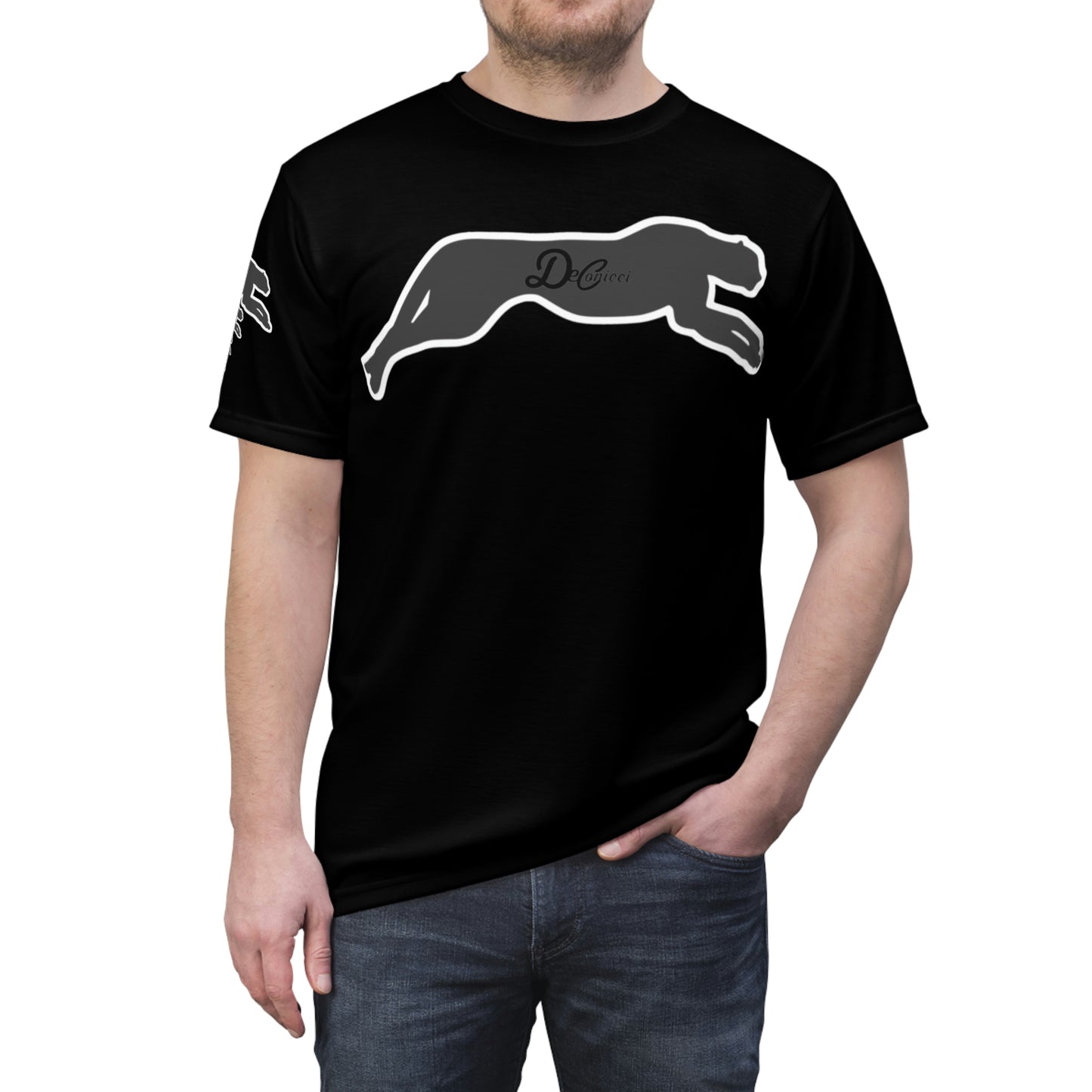 Black Cheetah Short Sleeve