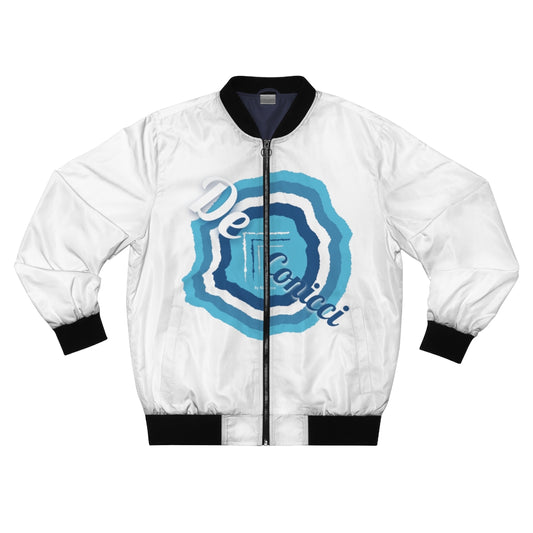 De Conicci Icon White Bomber Jacket