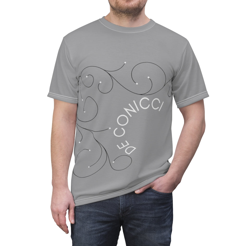 De conicci Authentic rare shirt. Luxury vine Silvery