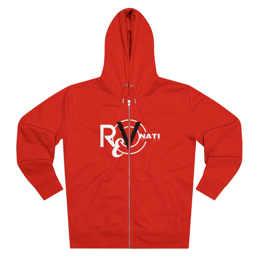 Revonati hoodie red/white black