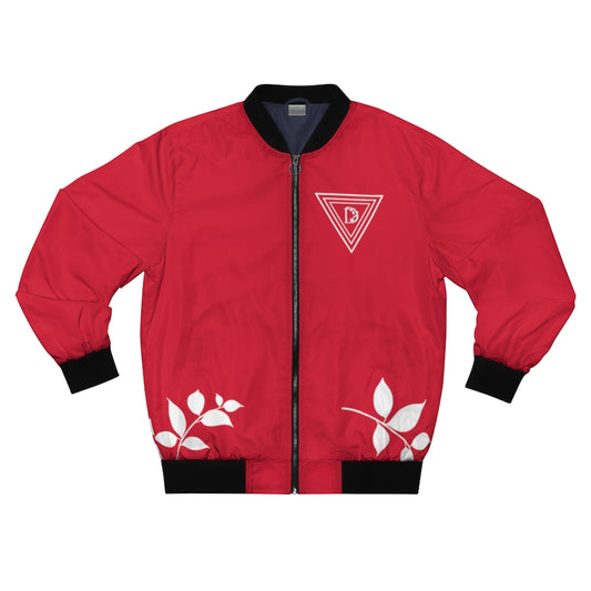 De Conicci Authentic Red Bomber Jacket
