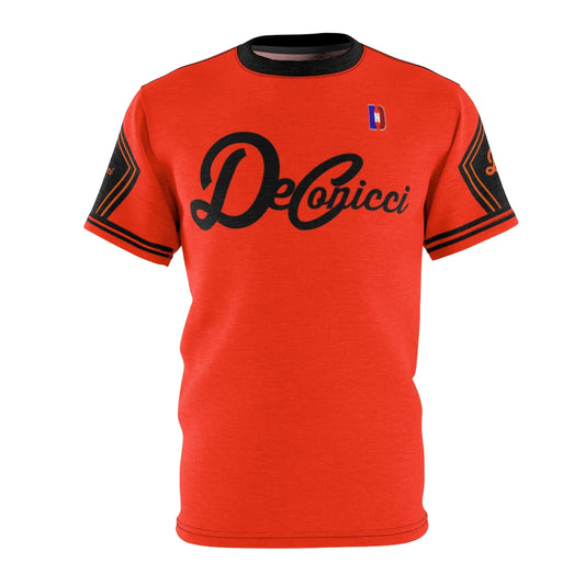Basketball orange shoe short sleeve