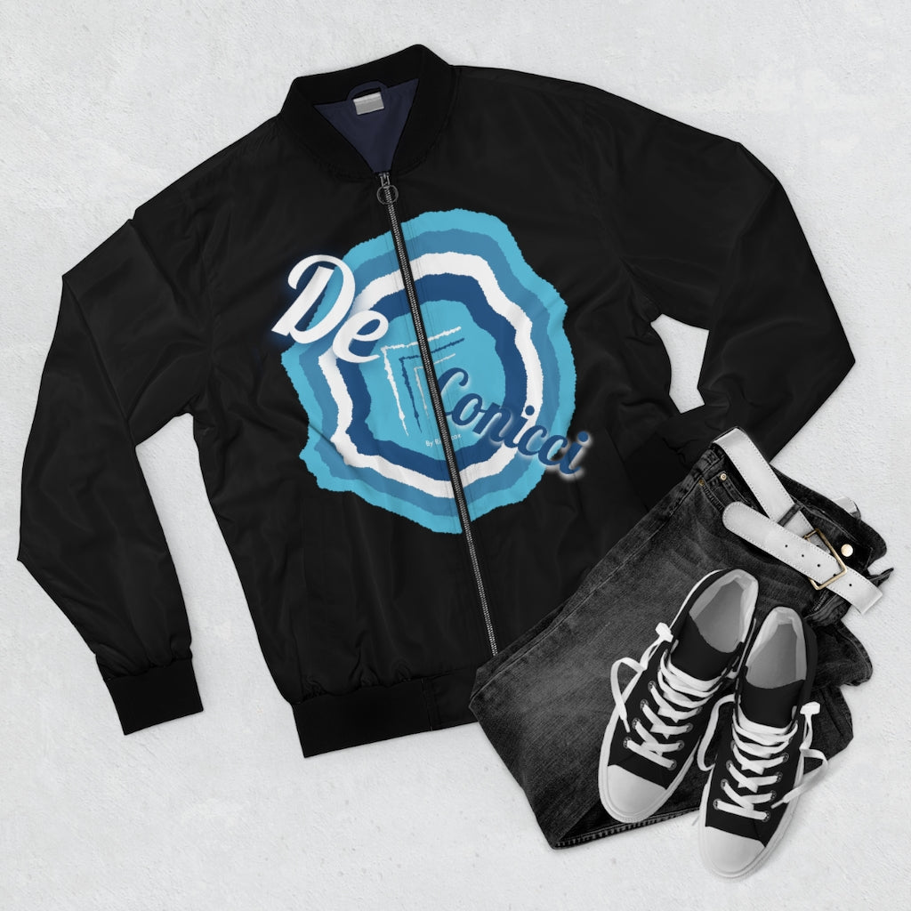 De Conicci Icon black Bomber Jacket