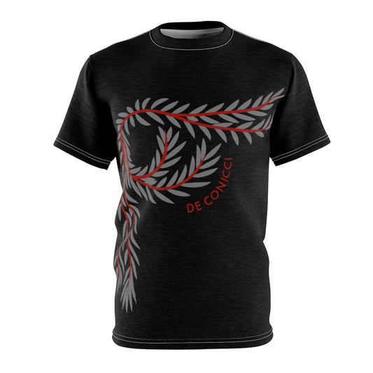 De conicci authentic rare collection stream vine shirt. Black