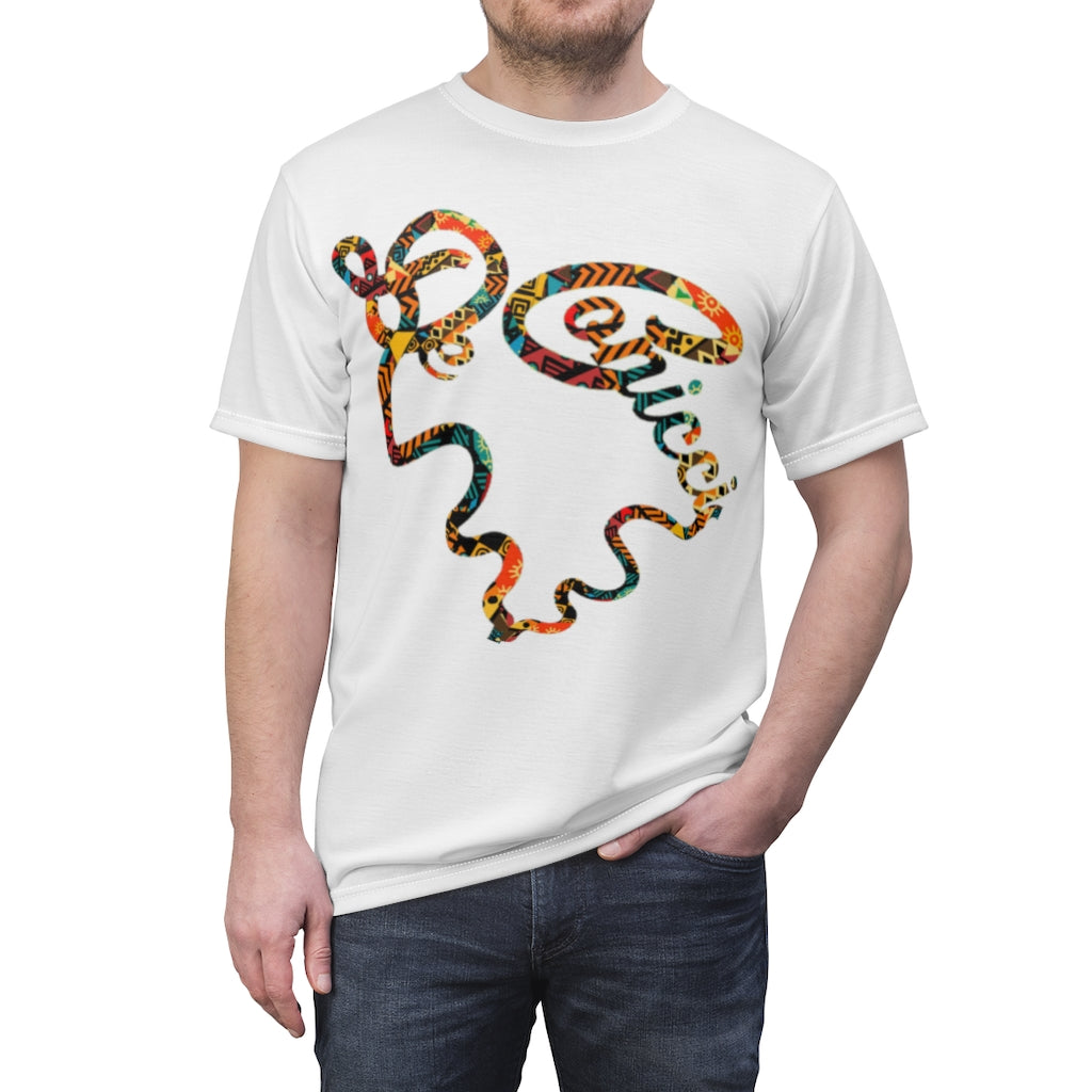 Wrap around shirt white