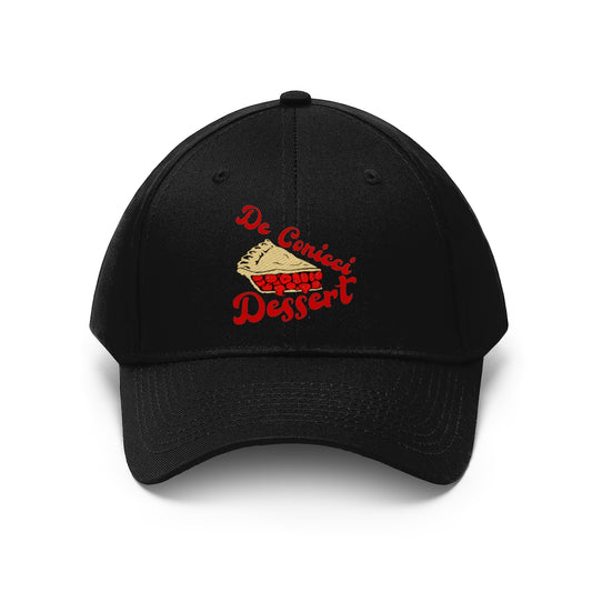 Cherry pie dessert cap black