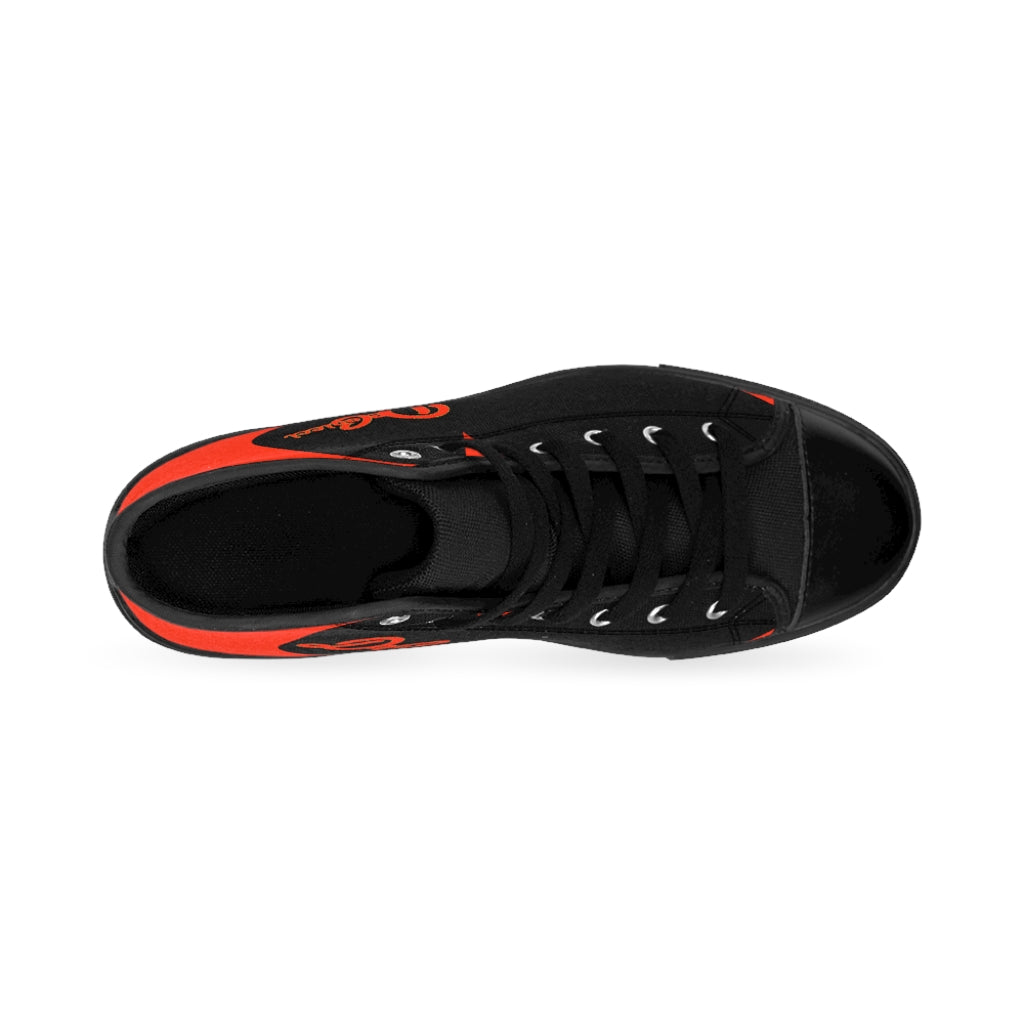 Basketball orange sneakers