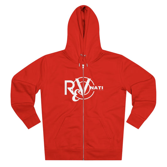 Revonati hoodie red/white