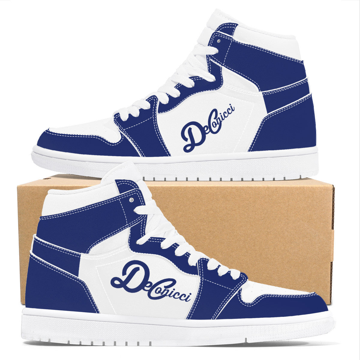 Blue and white basketball classics