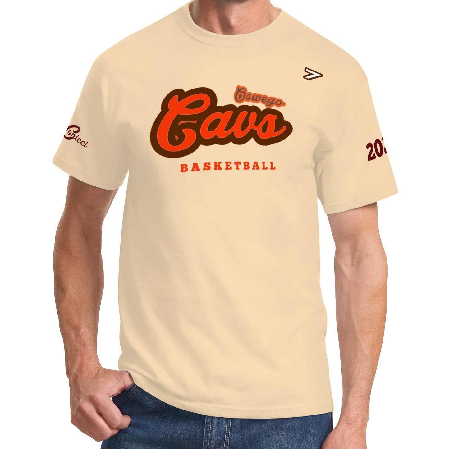 Oswego Cavs Smokey Number 7