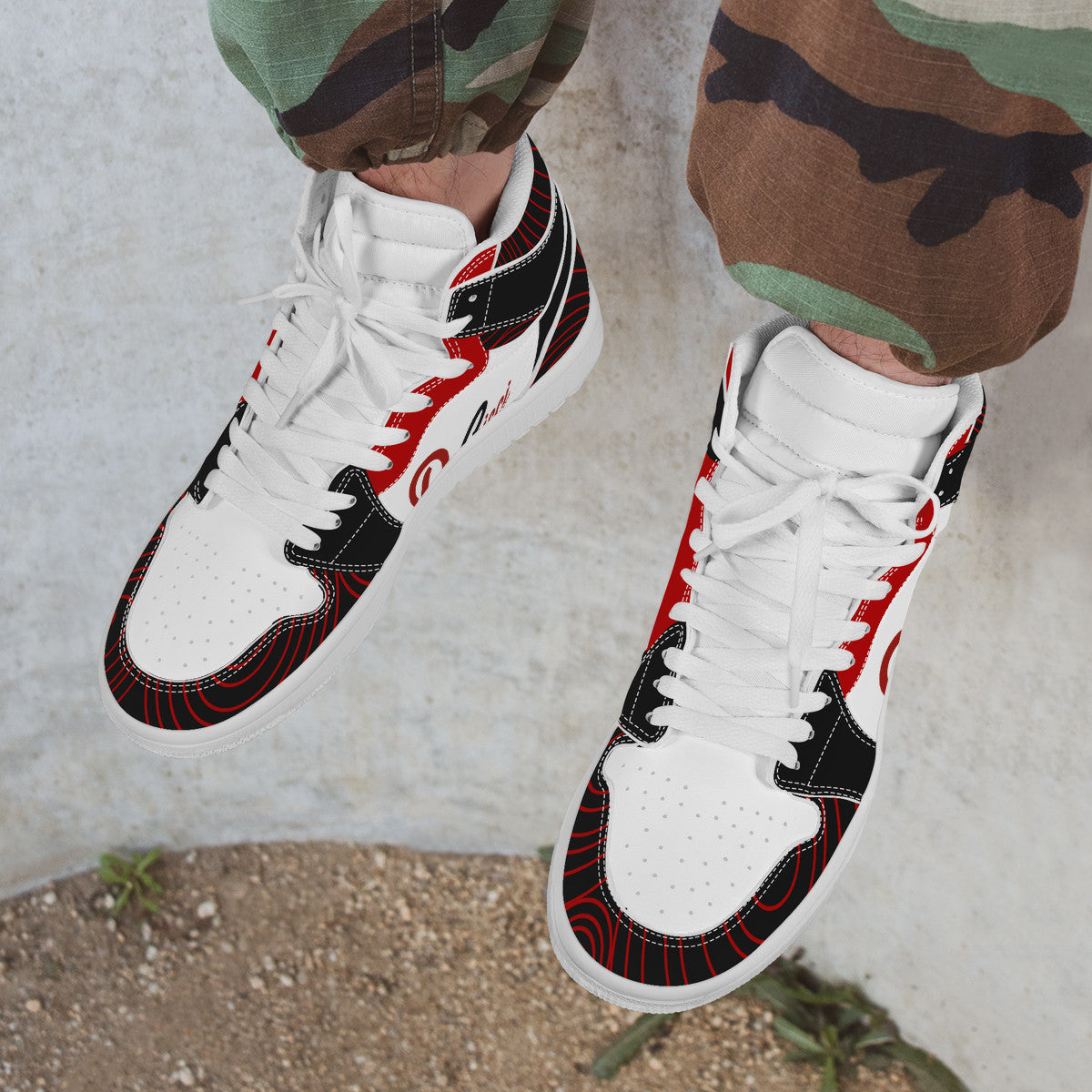 Basketball Classic Red/black/white