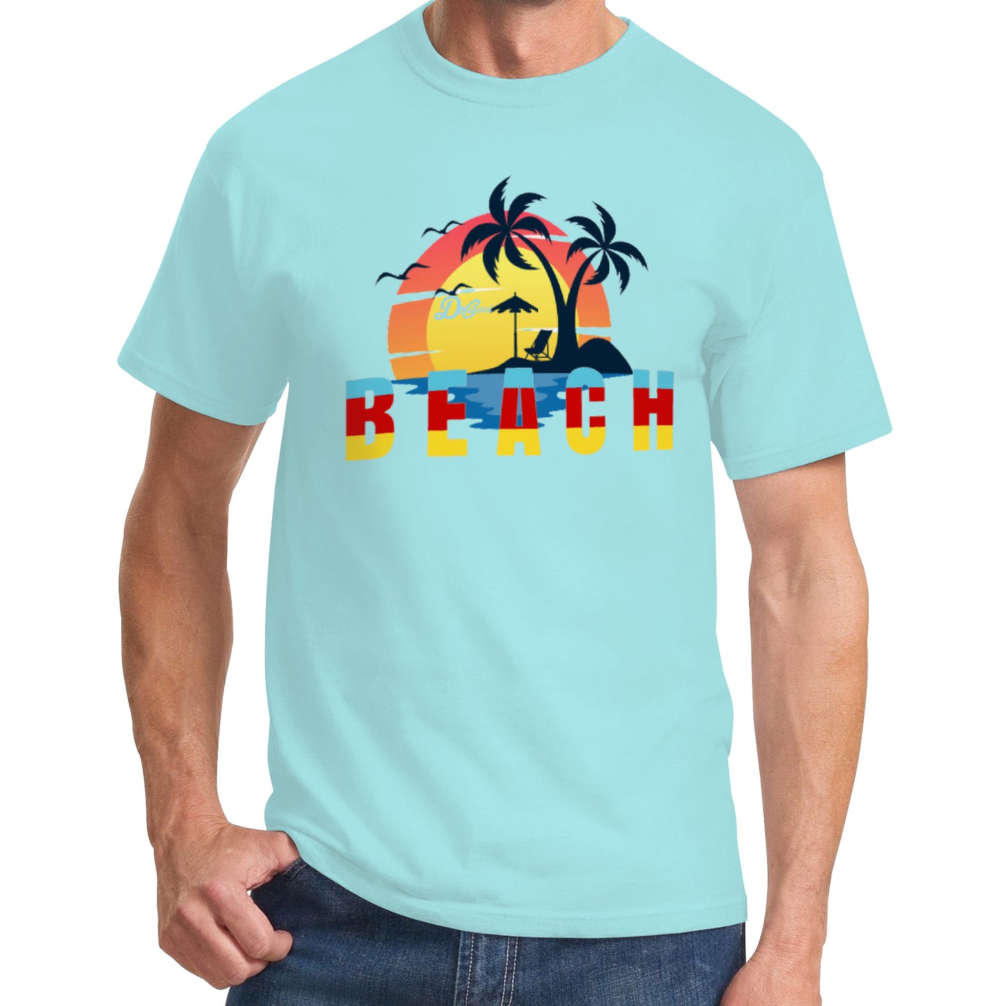 Beach Short sleeve Ocean
