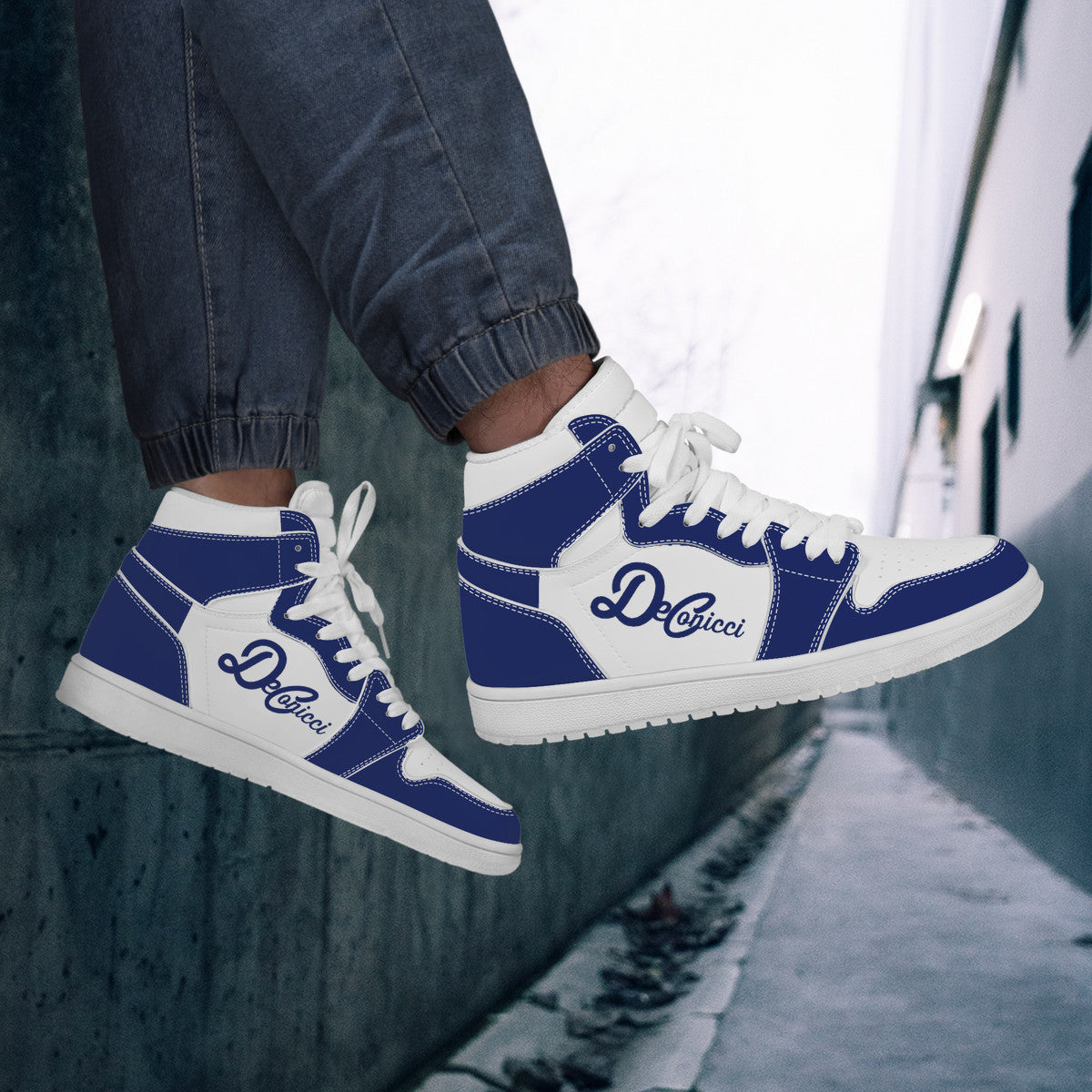 Blue and white basketball classics