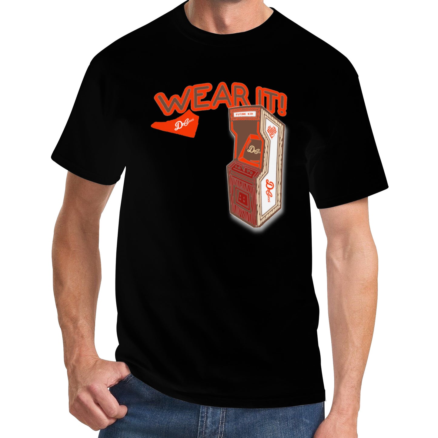 Wear it short sleeve/black