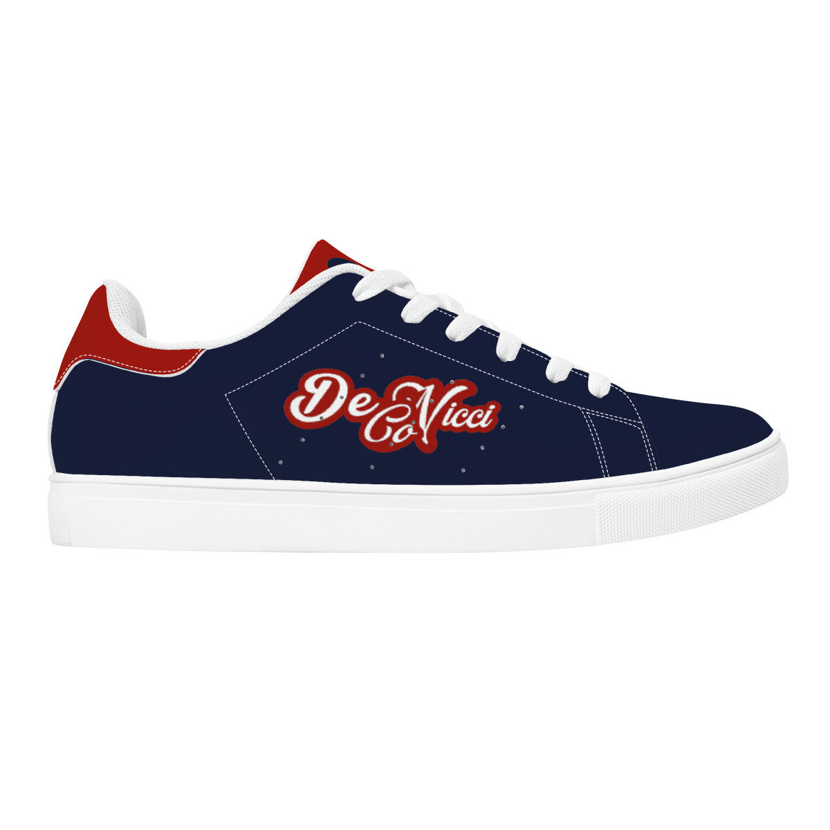 Vinny red white navy