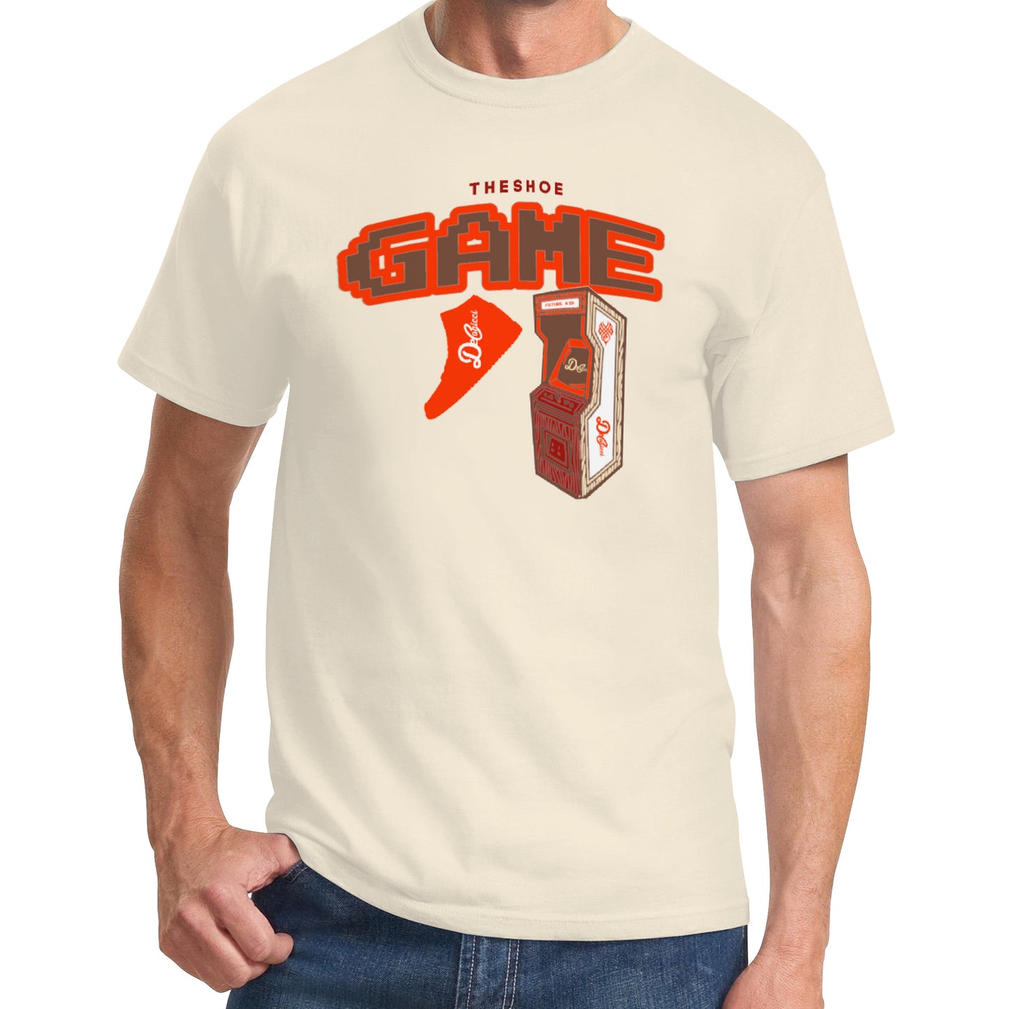 The Shoe Game short sleeve/cream
