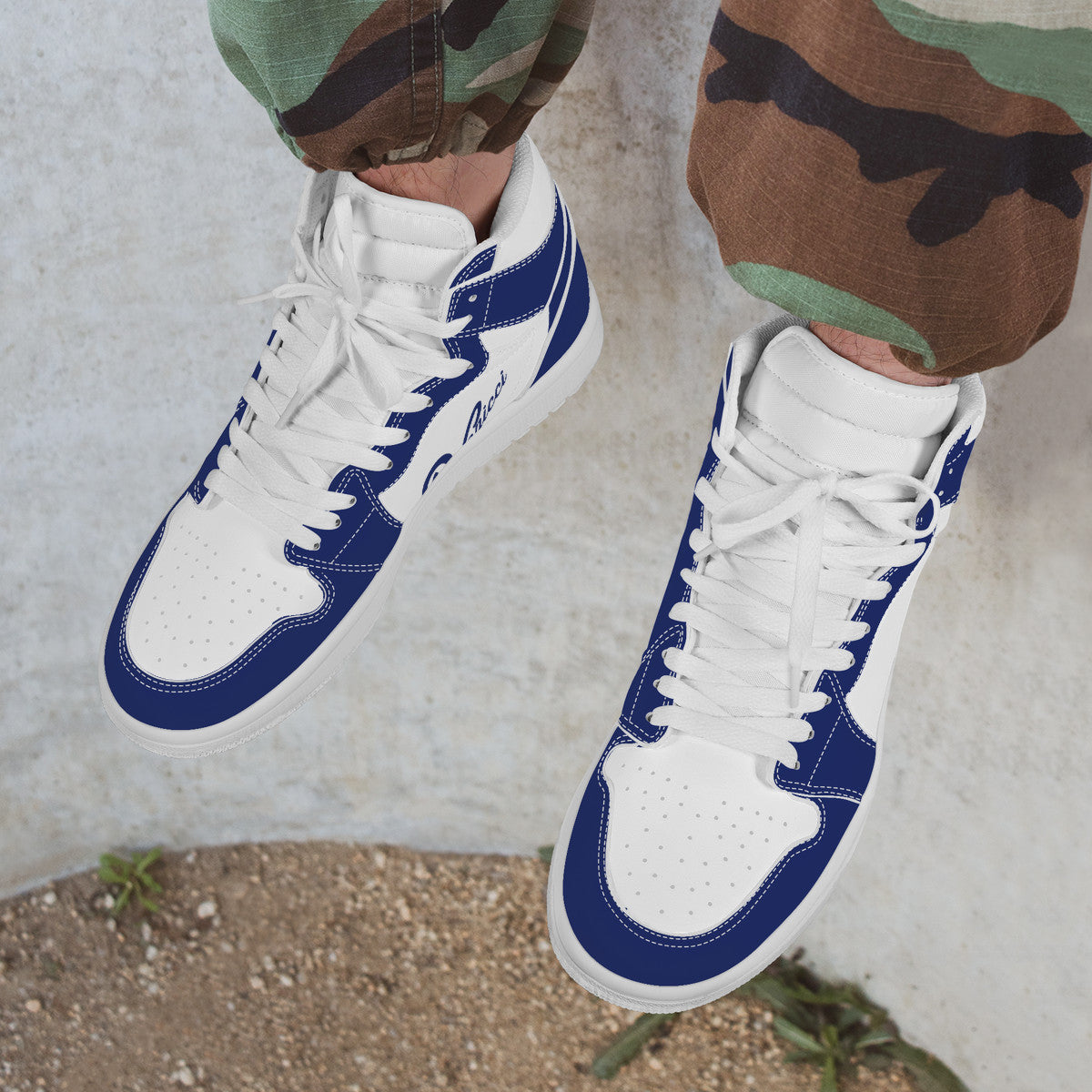 Blue and white basketball classics