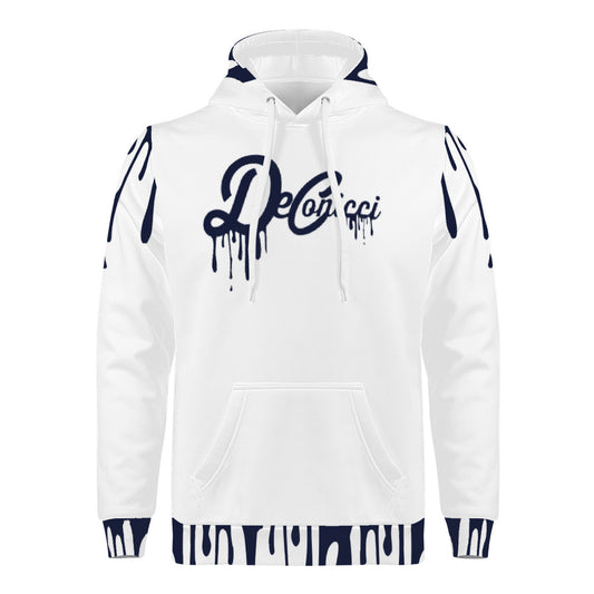 Navy Drip Hoodie