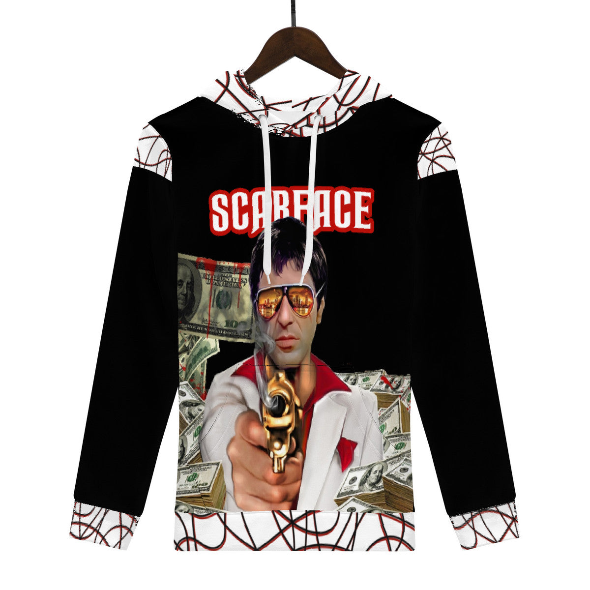 Scarface say hello to my little friend Hoodie