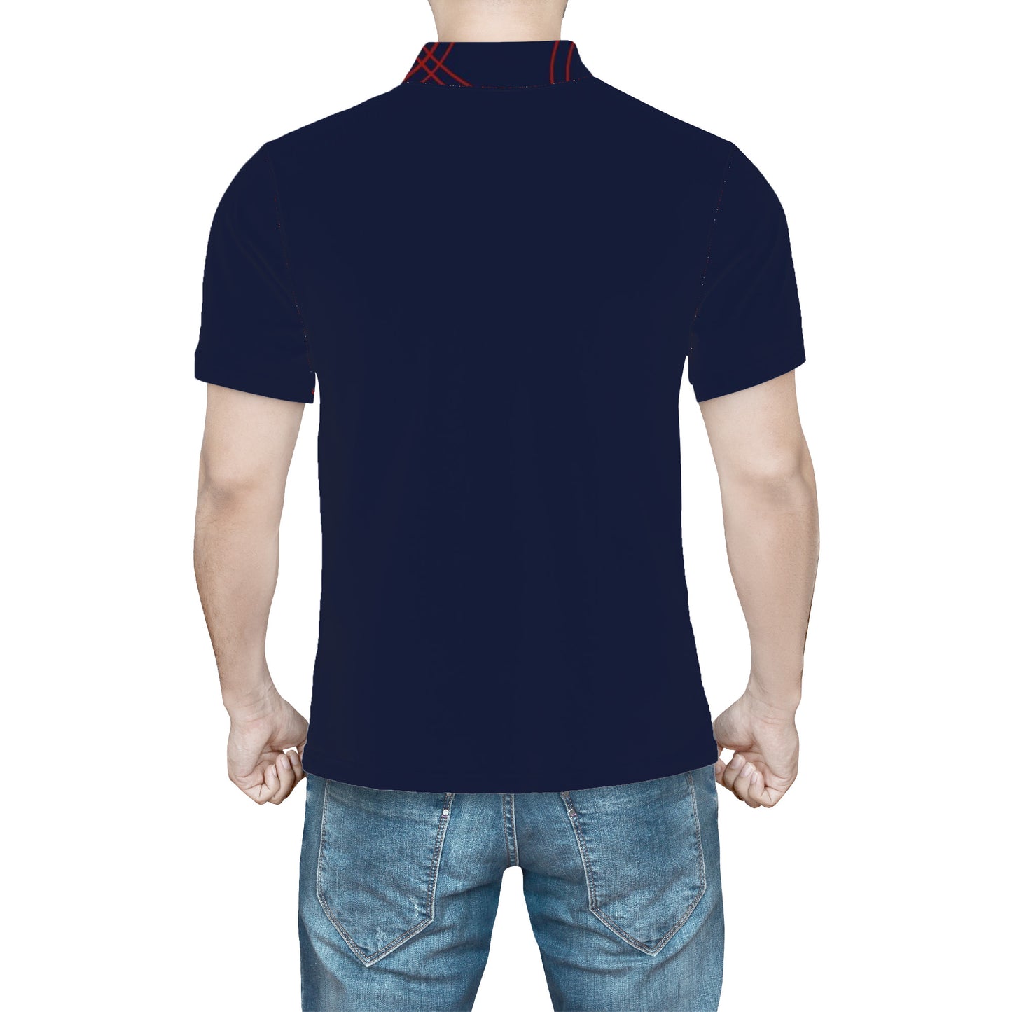 Vinny Polo Red white navy