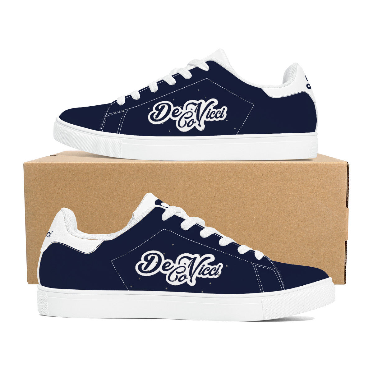 Vinny Navy X White