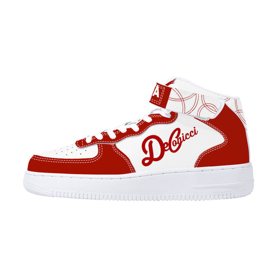 Mojukoka fire red and white