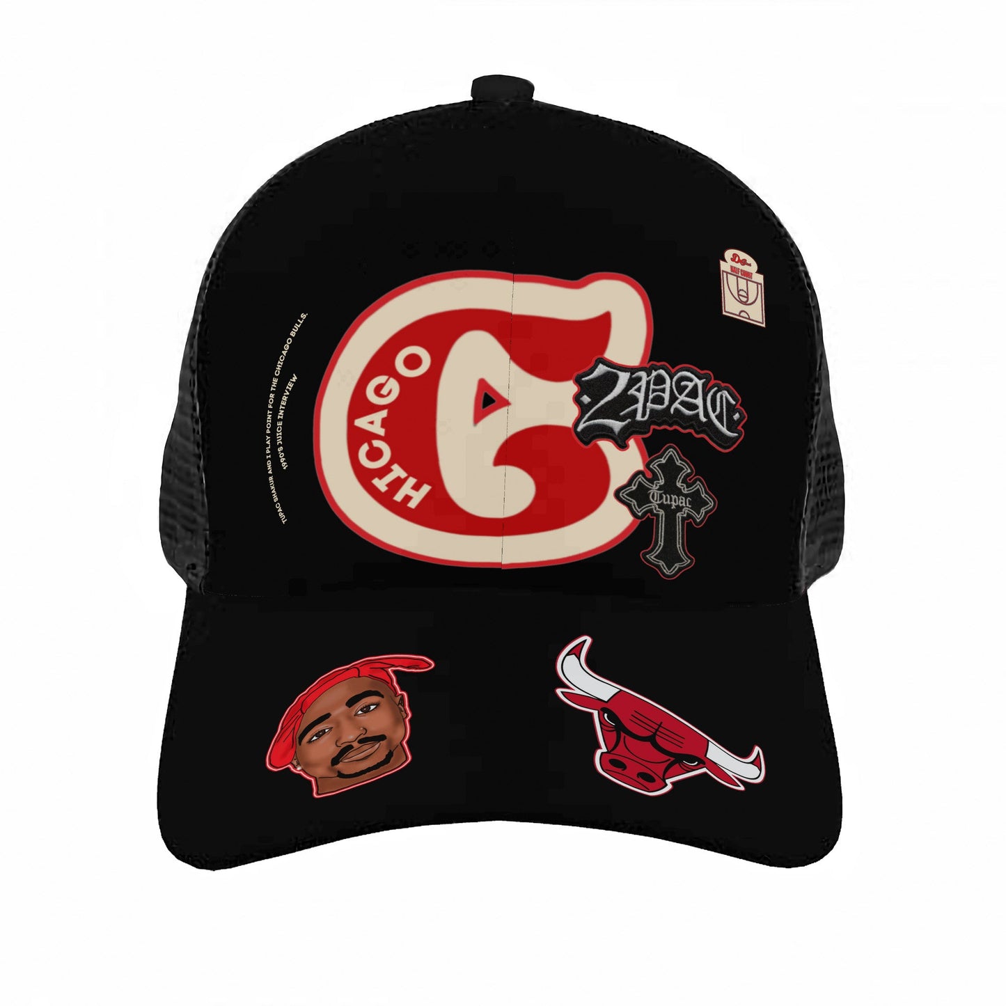 Tupac X Bulls Legend Cap
