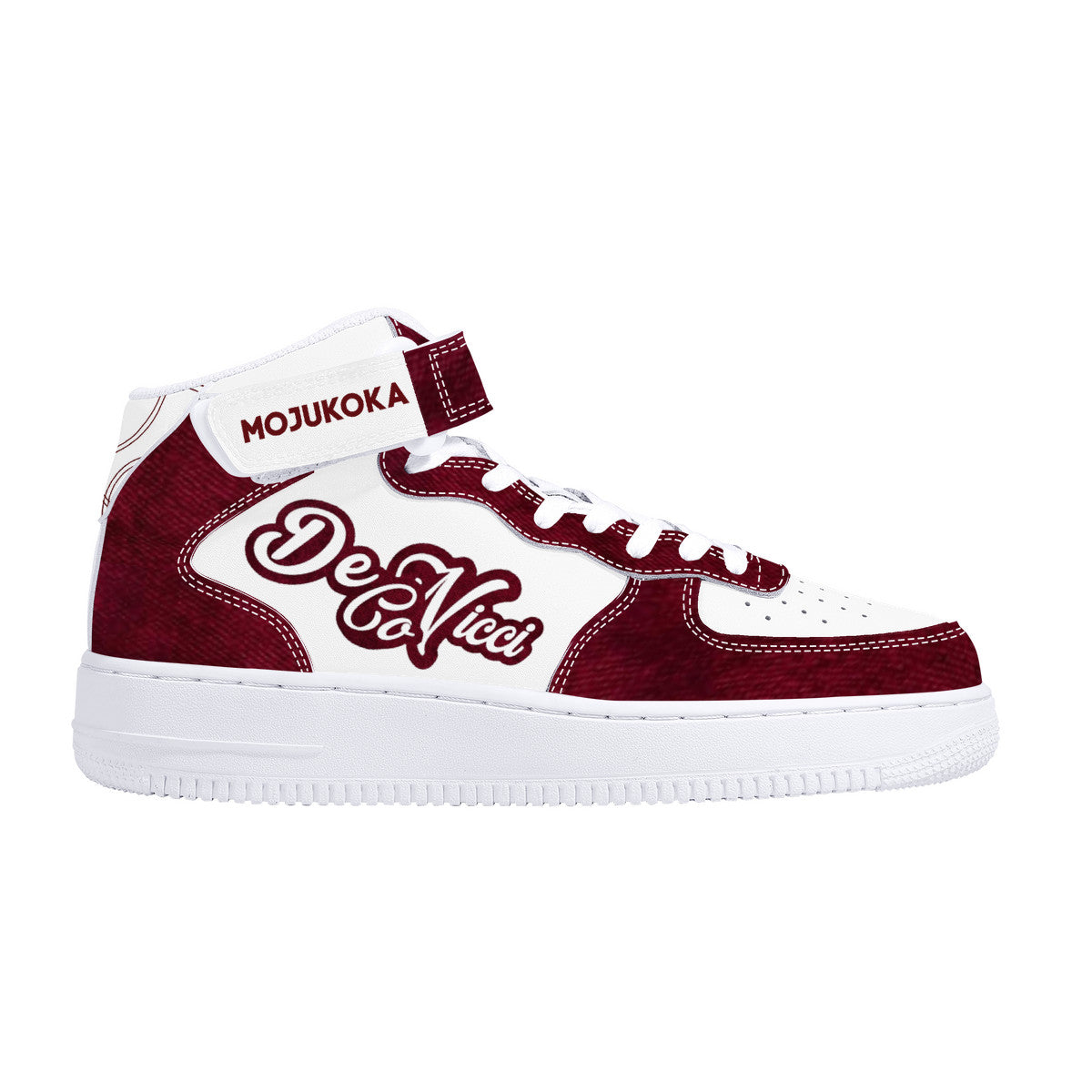 Mojukoka Maroon with Vinny Logo